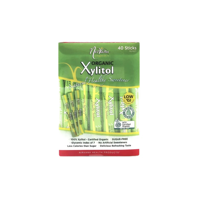Organic Xylitol 40 Sticks 160g
