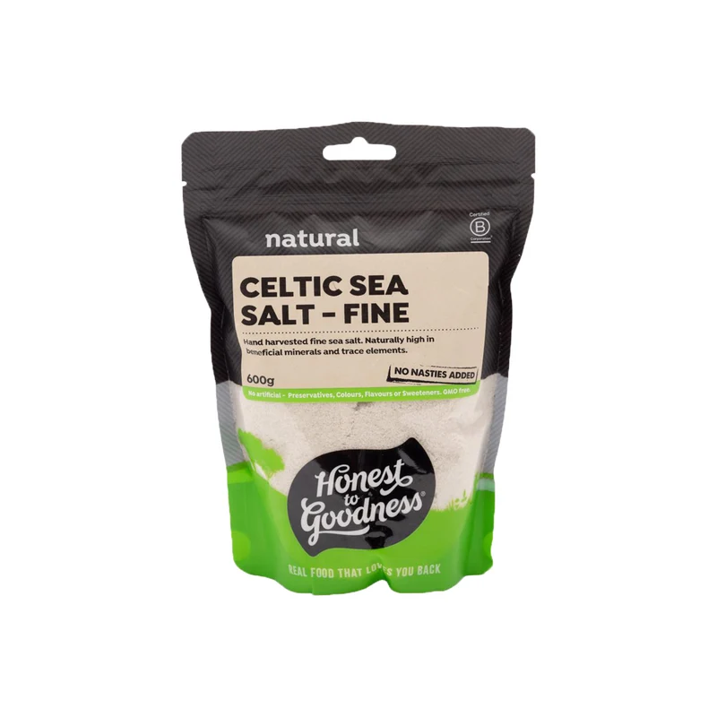 Natural Celtic Sea Salt Fine 600g