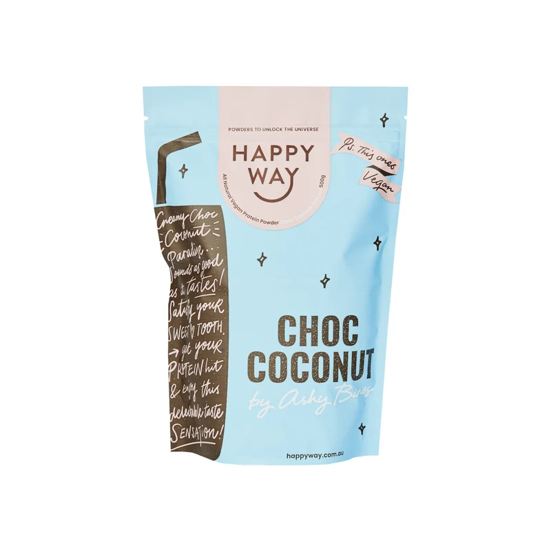 Ashy Bines Protein Powder Vegan Choc Coconut 500g