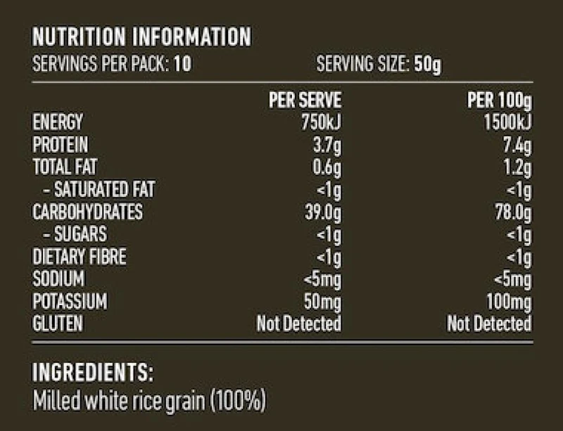 Rice Flour White 500g