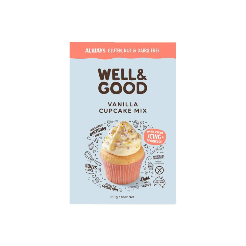 Vanilla Cupcake Mix 510g