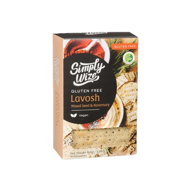 Lavosh Mixed Seed & Rosemary 168g
