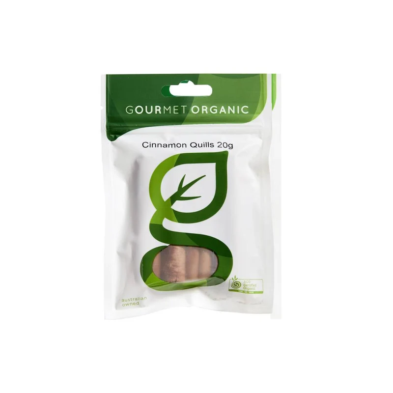 Organic Cinnamon Quills 20g