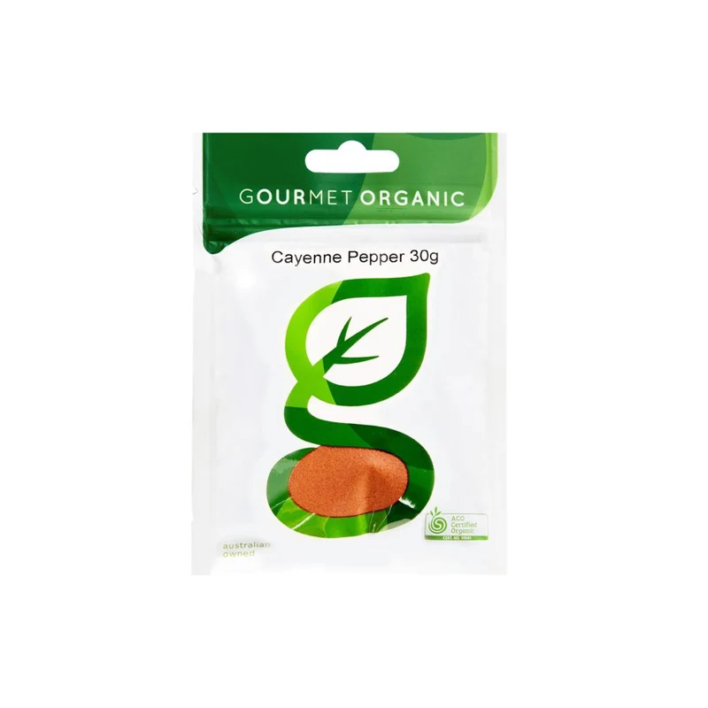 Organic Cayenne Pepper 30g