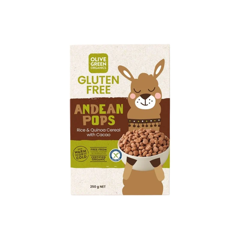 Andean Pops Quinoa & Rice with Raw Cocoa 250g