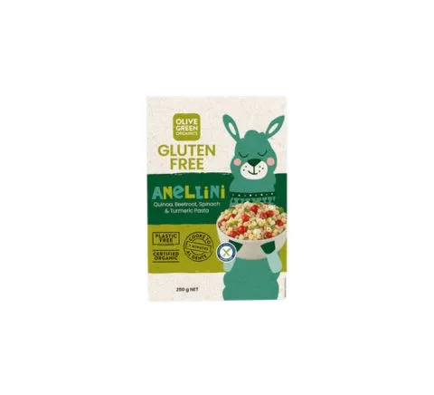 Anellini Quinoa Beet & Spinach Pasta 250g