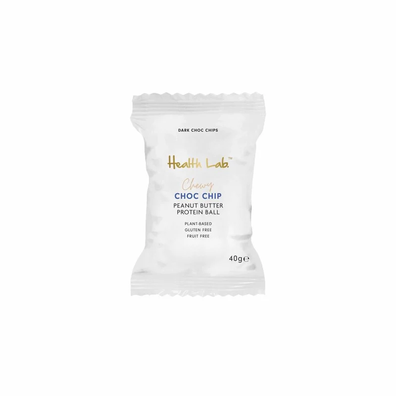 Chewy Choc Chip Peanut Butter Ball 40g