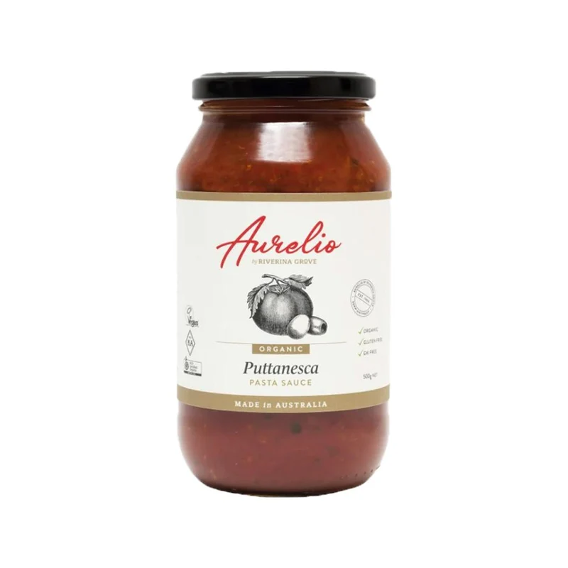 Organic Puttanesca Pasta Sauce 500g