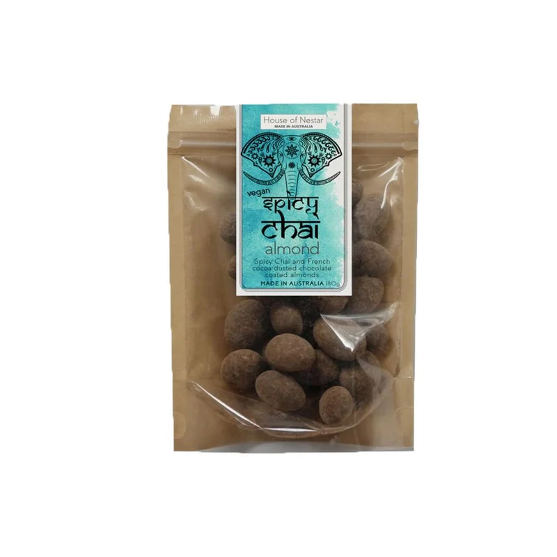 Spicy Chai Choc Coated Almonds 180g