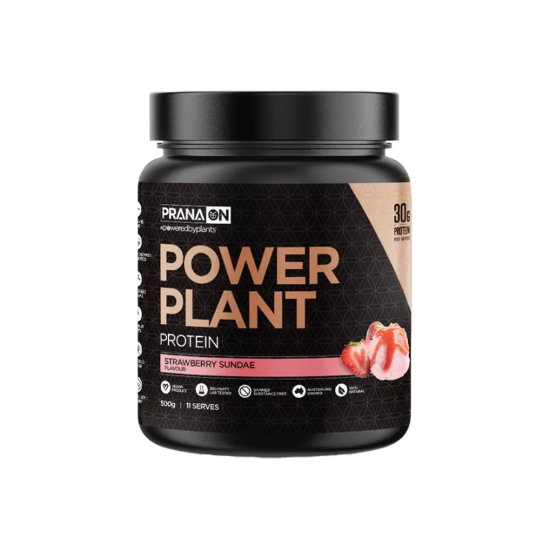 Power Plant Protein Strawberry Sundae 500g