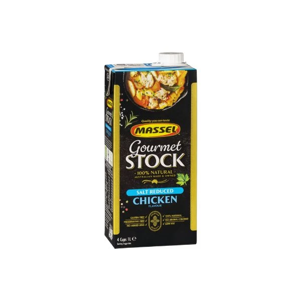 Gourmet Stock Chicken Salt Reduced 1lt