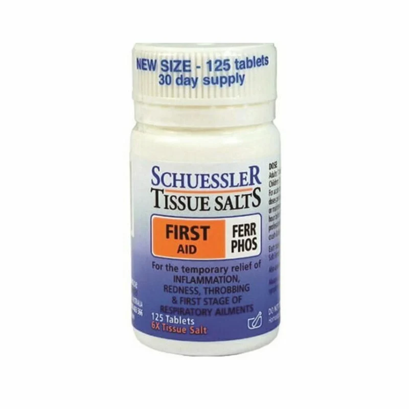 Tissue Salts Ferr Phos 6x 125t