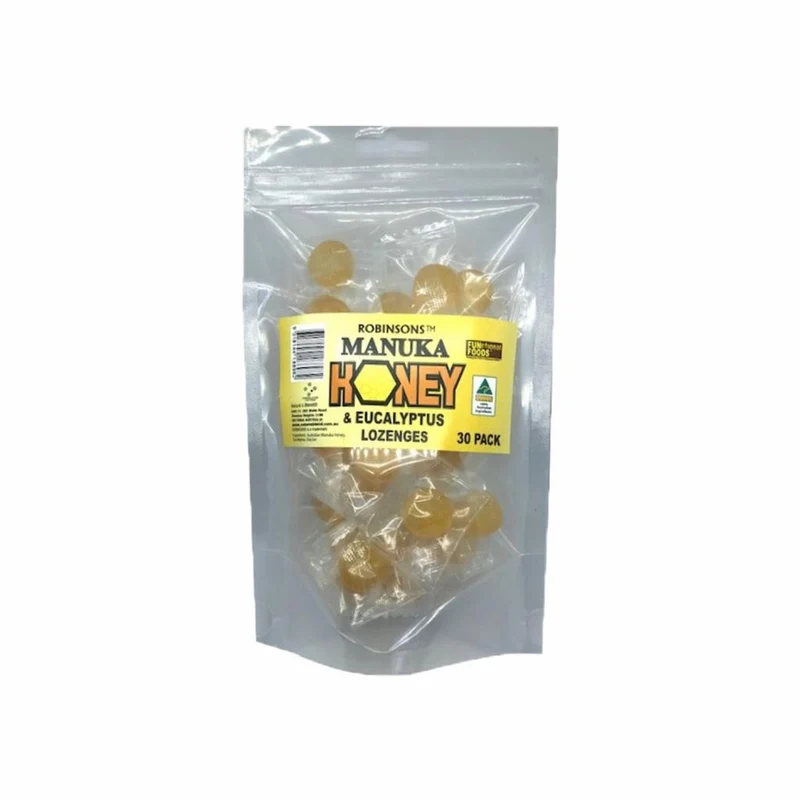 Robinsons Manuka Honey & Eucalyptus Lozenges 30pk