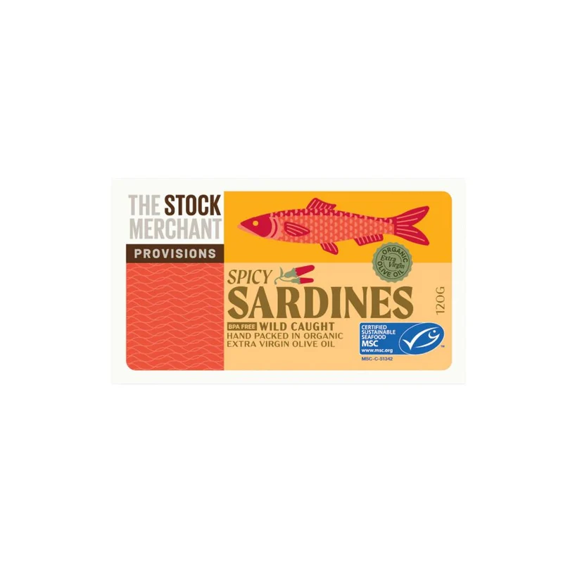 Spicy Sardines in Extra Virgin Olive Oil 120g