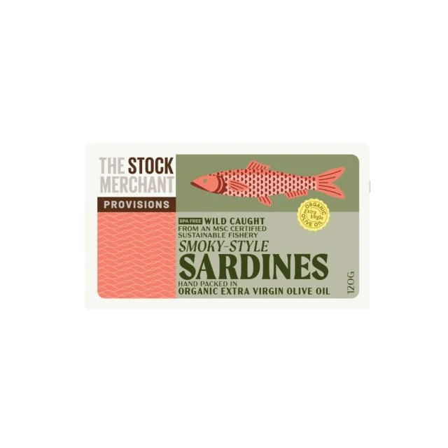 Smoky-Style Sardines in Extra Virgin Olive Oil 120g