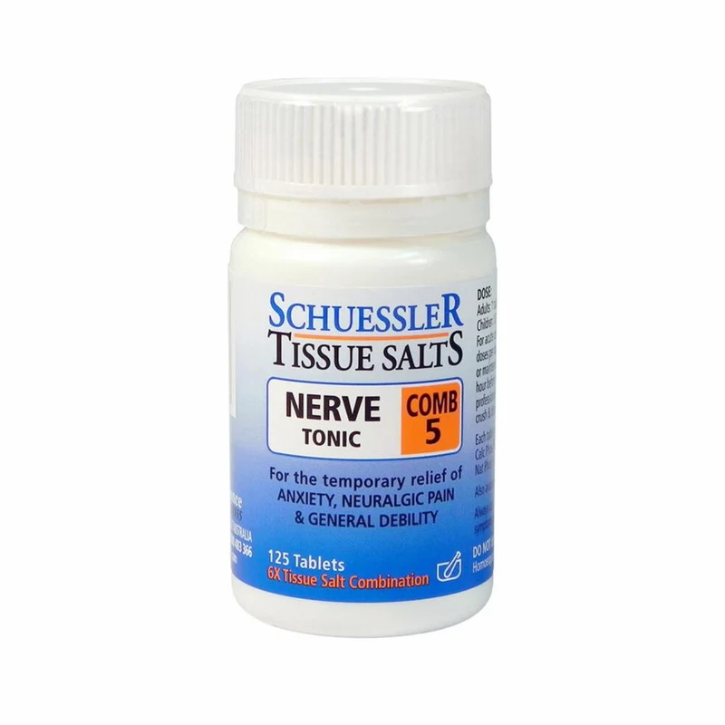 Tissue Salts Comb 5 6x 125t