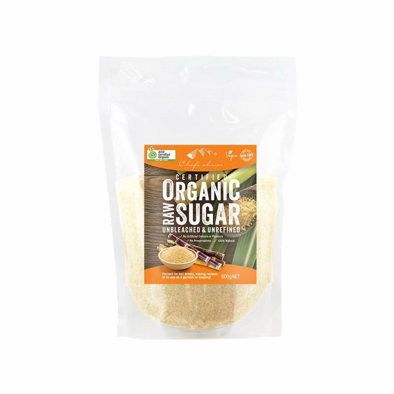 Organic Raw Sugar 600g