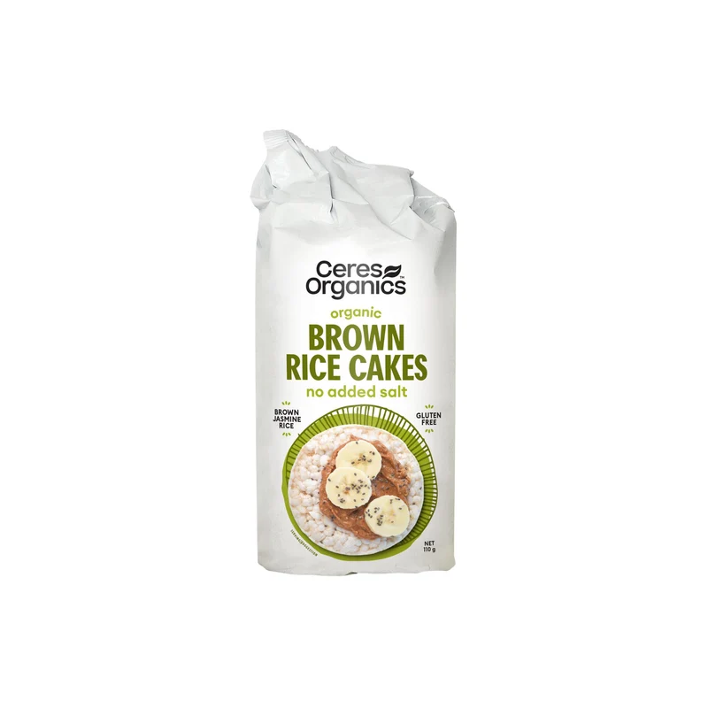 Brown Rice Cakes No Added Salt 110g