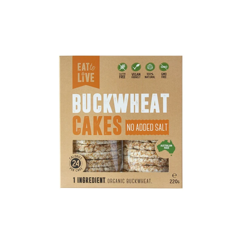 Buckwheat Cakes No Added Salt 200g