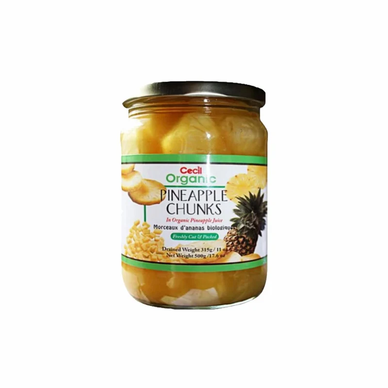 Pineapple Chunks 500g