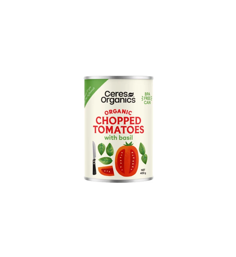 Chopped Tomatoes with Basil 400g
