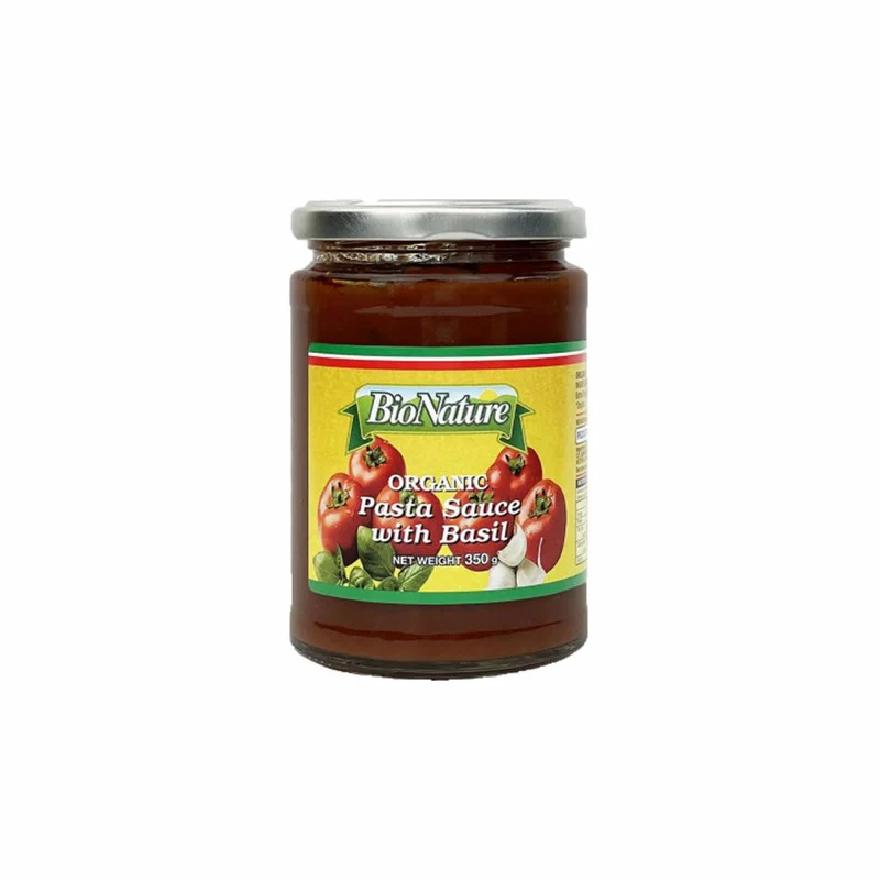 Organic Pasta Sauce with Basil 350g