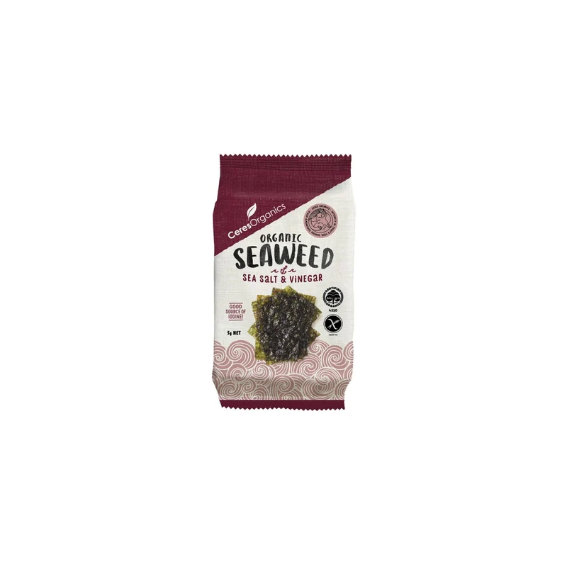 Organic Seaweed Salt & Vinegar 5g