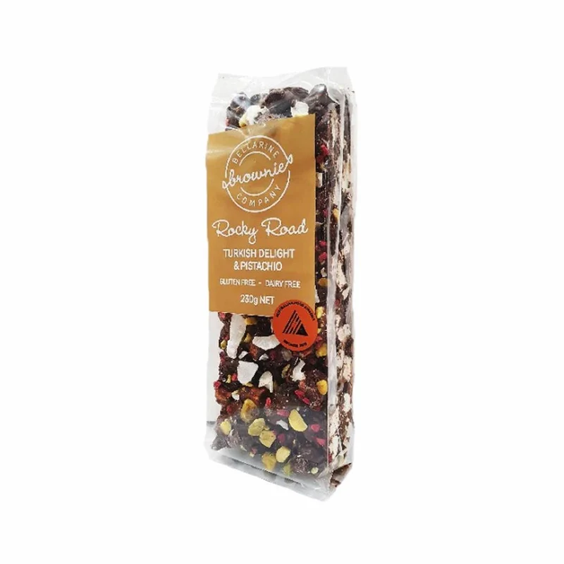 Turkish Delight & Pistachio Rocky Road 230g