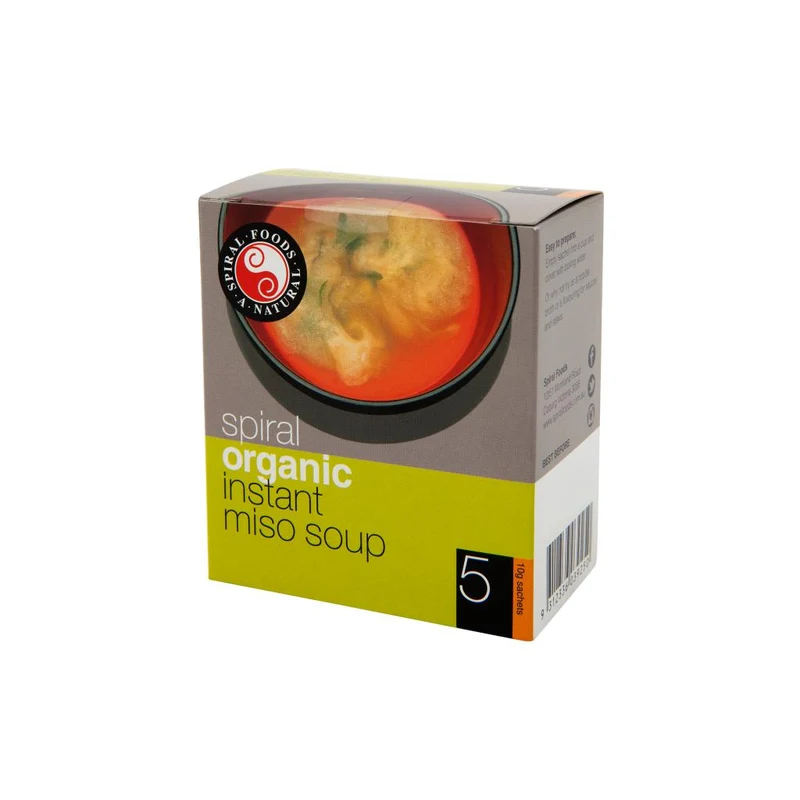 Organic Instant Miso Soup 5pk 50g