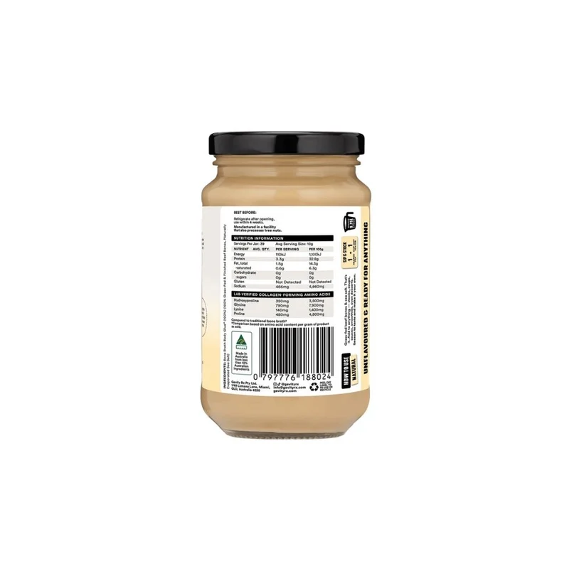 Bone Broth Body Glue Natural 390g