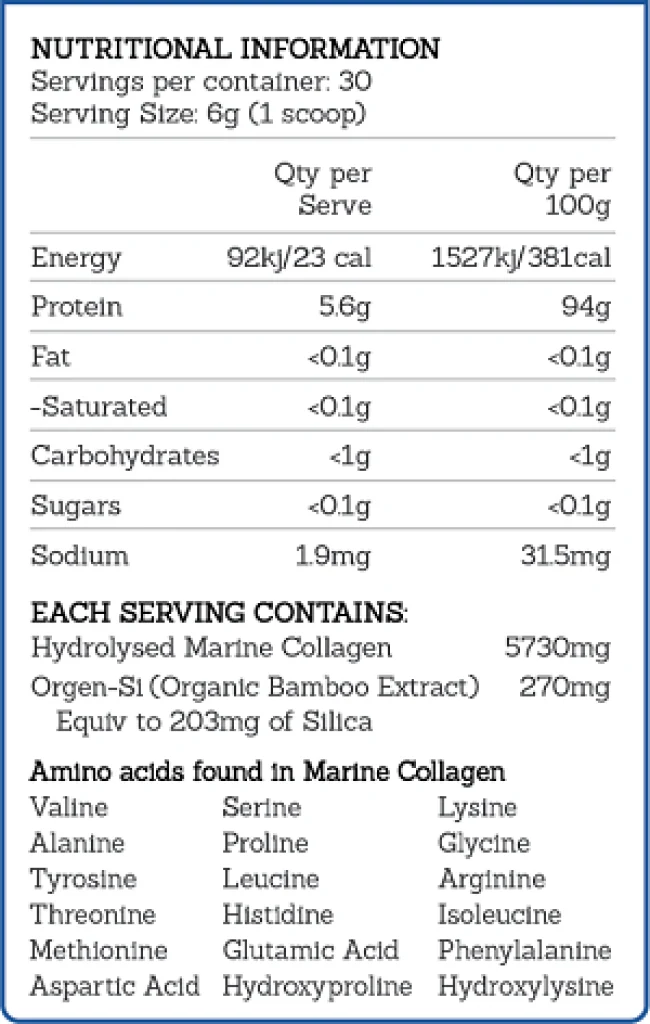 Collagen+ Powder Unflavoured 180g