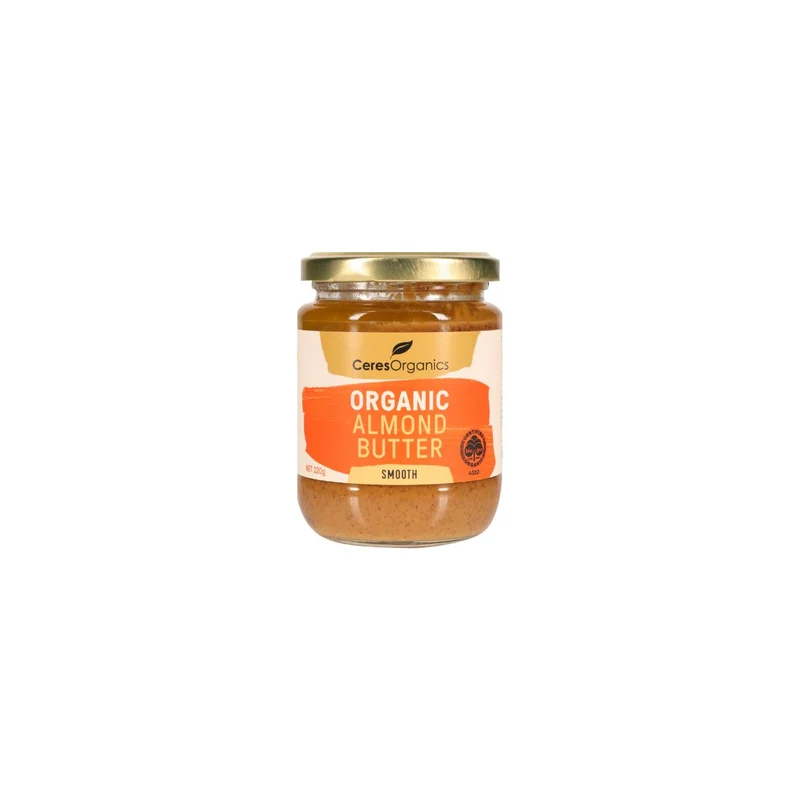 Organic Almond Butter Smooth 220g