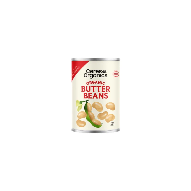 Organic Butter Beans 400g