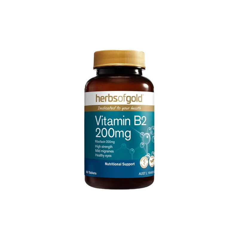 Vitamin B2 200mg 60t