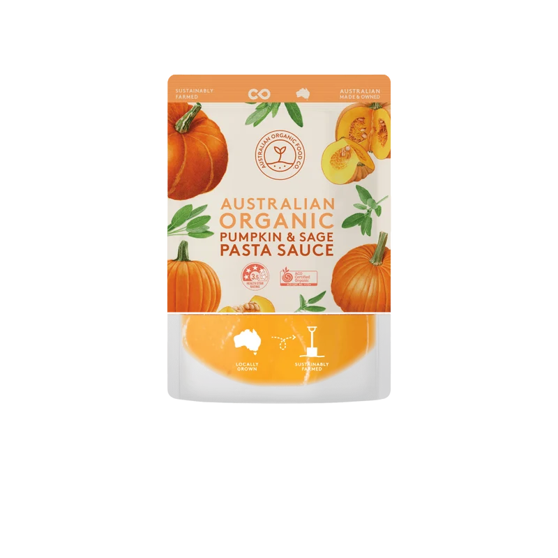 Australian Organic Pumpkin & Sage Pasta Sauce 400g
