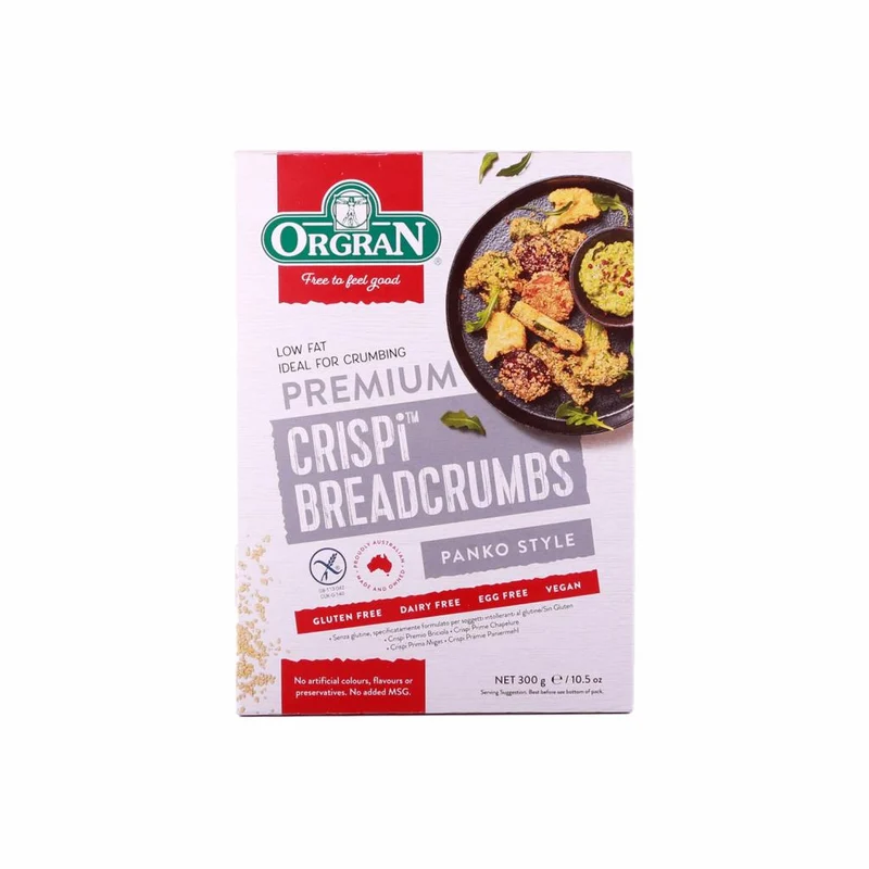 Premium Crispi Breadcrumbs Panko Style 300g
