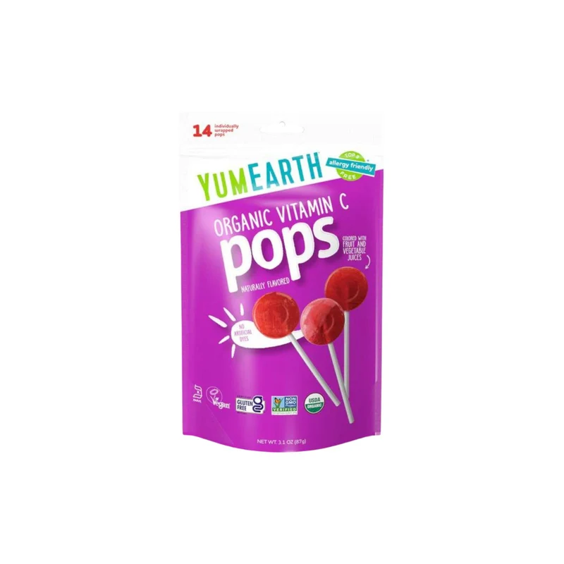 Organic Vitamin C Pops 14pk 87g
