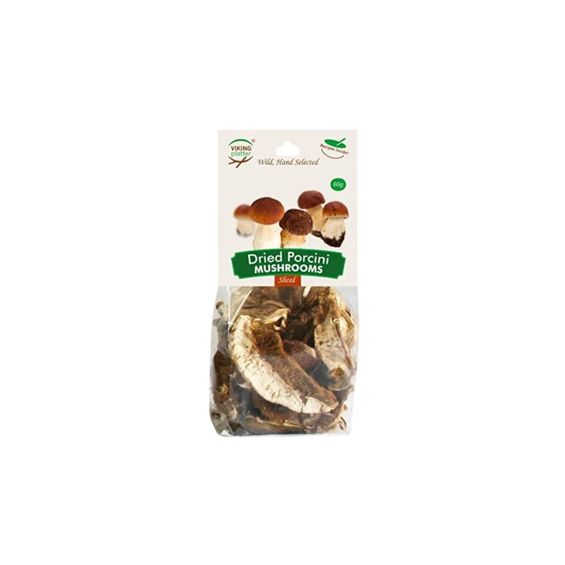 Wild Porcini Mushrooms Sliced 30g