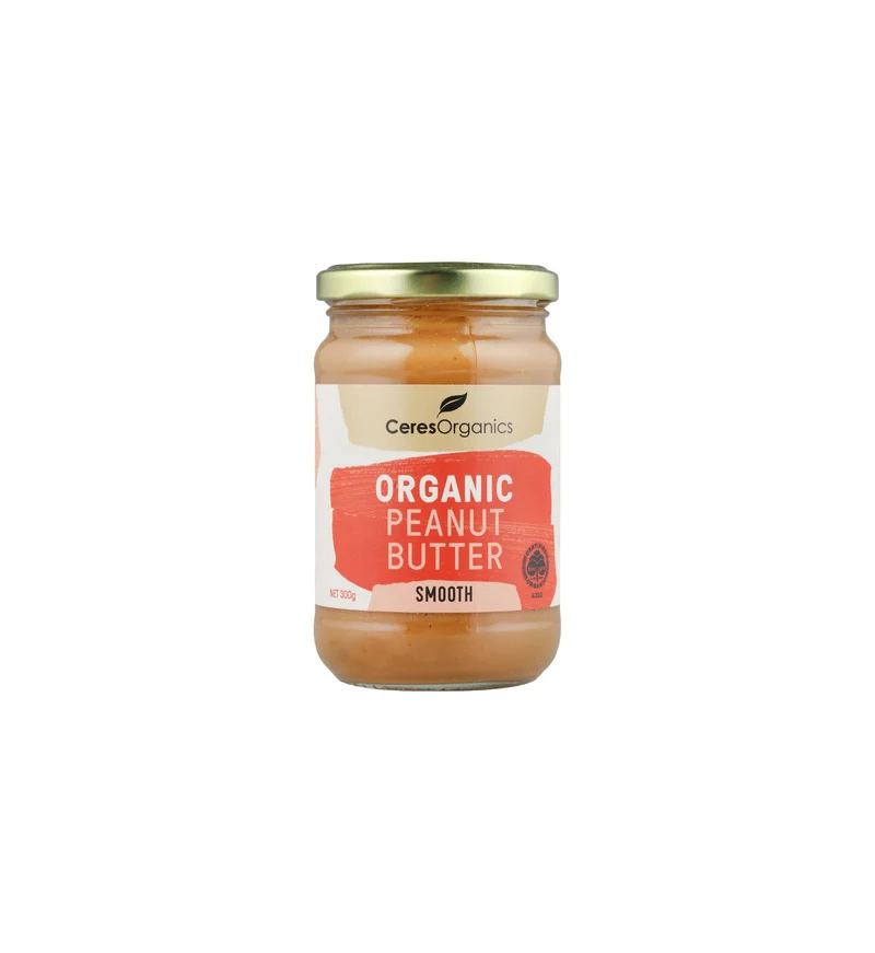 Organic Peanut Butter Smooth 300g