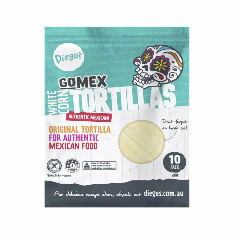 Go Mex Corn Tortillas 10pk 280g