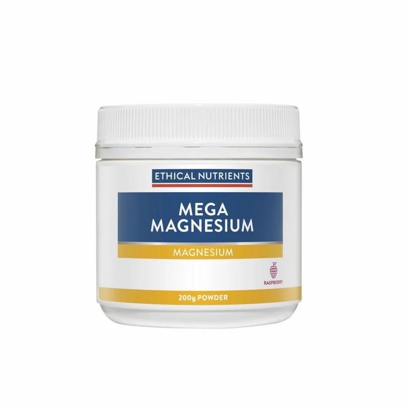 Mega Magnesium Powder Raspberry 200g