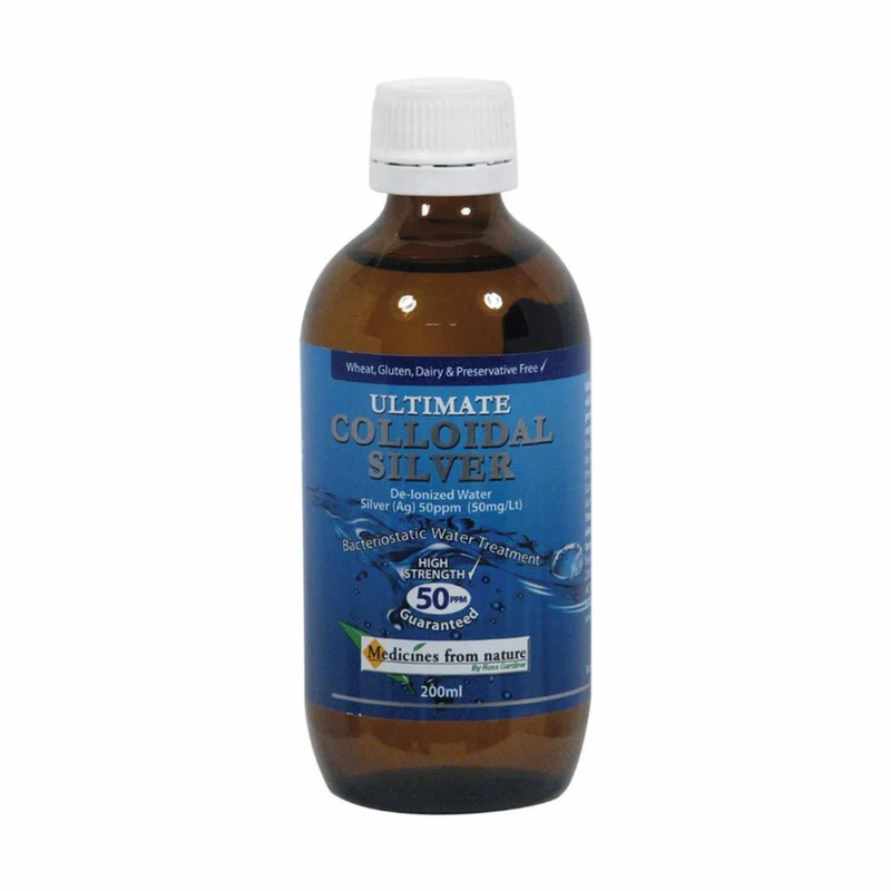 Colloidal Silver 50ppm 200ml
