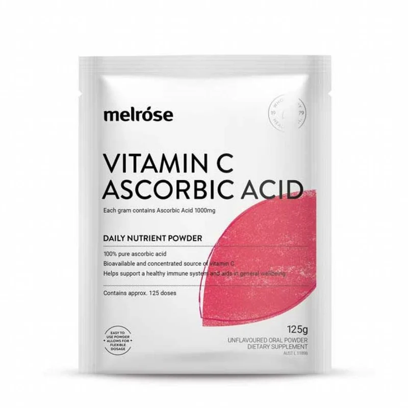 Vitamin C Ascorbic Acid 125g
