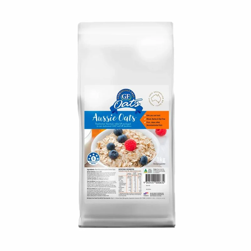 Aussie Rolled Oats 1kg