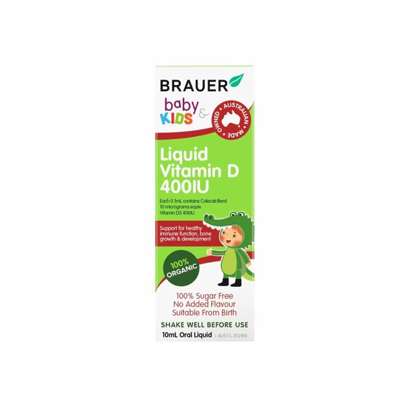 Baby & Kids Liquid Vitamin D 400IU 10ml