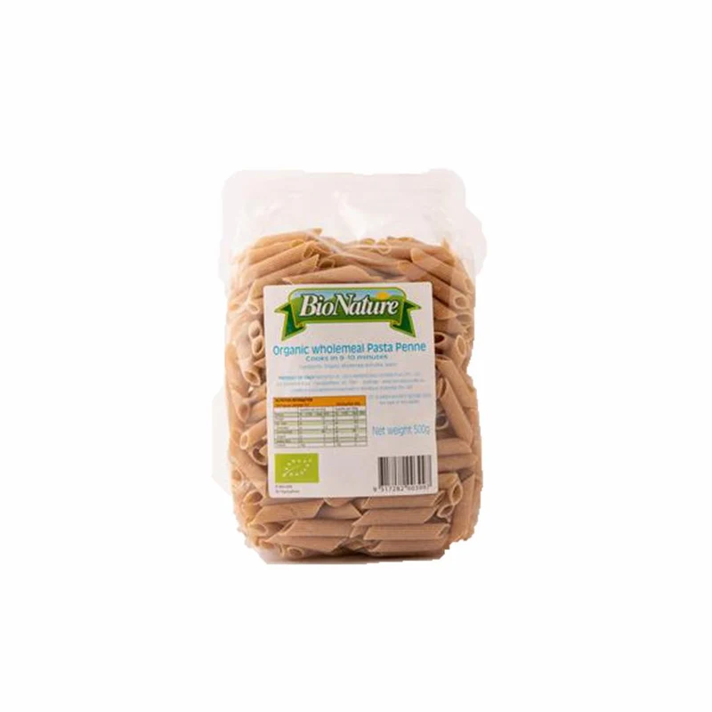 Organic Wholemeal Penne Pasta 500g