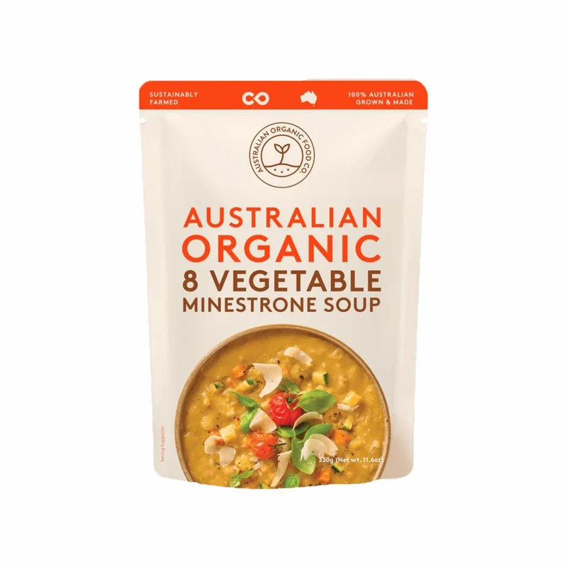 Organic 8 Vegetable Minestrone Soup 330g