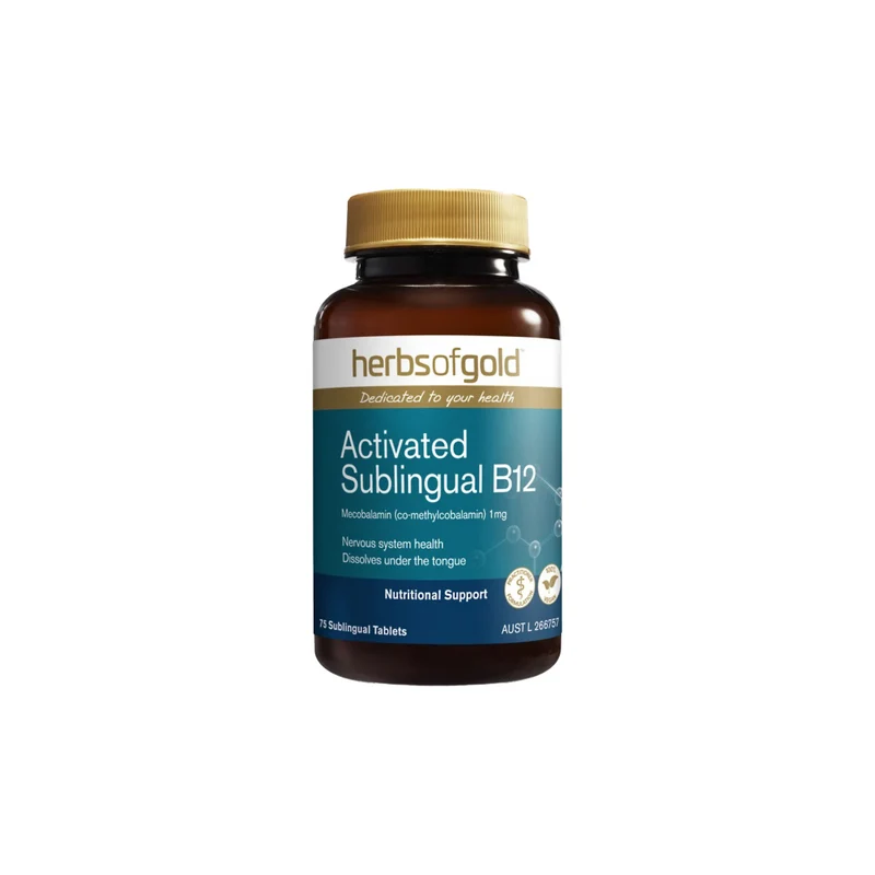 Activiated Sublingual B12 75t