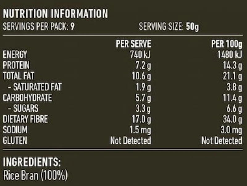 Rice Bran Fine 450g