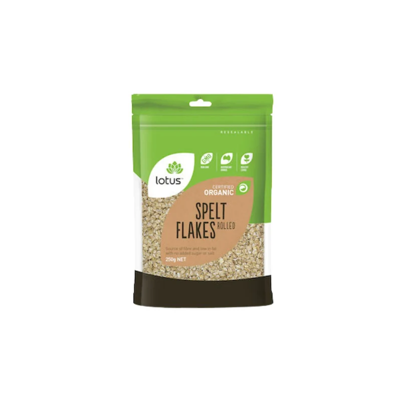 Organic Spelt Flakes Rolled 250g